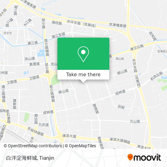 白洋淀海鲜城 map