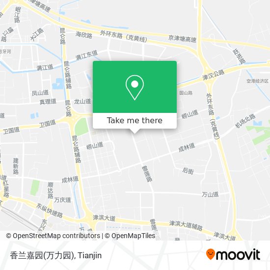 香兰嘉园(万力园) map