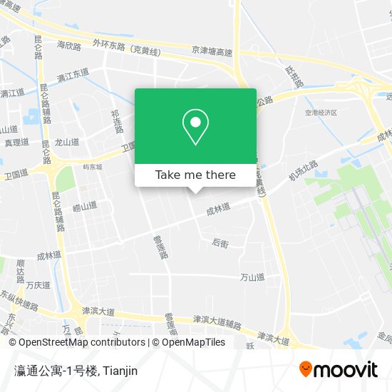瀛通公寓-1号楼 map
