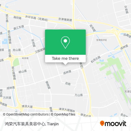 鸿荣汽车装具美容中心 map