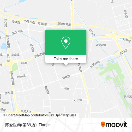 博爱医药(第39店) map