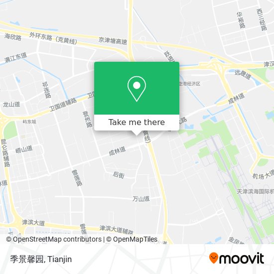 季景馨园 map