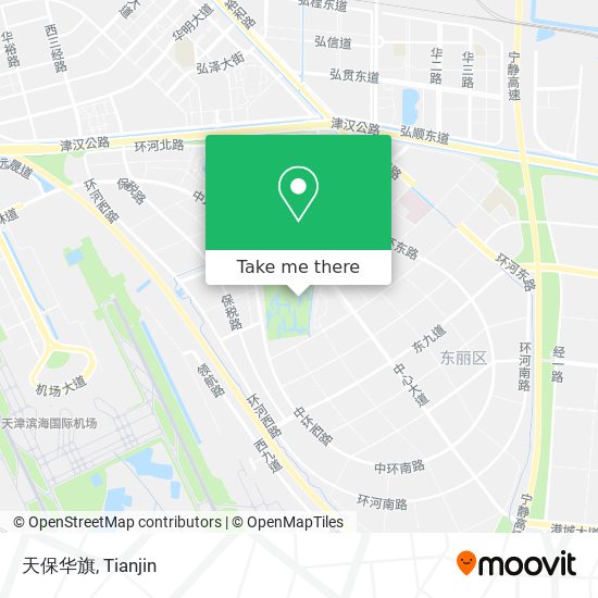 天保华旗 map