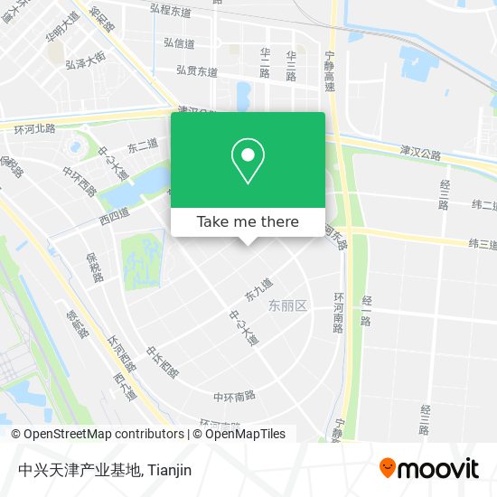 中兴天津产业基地 map