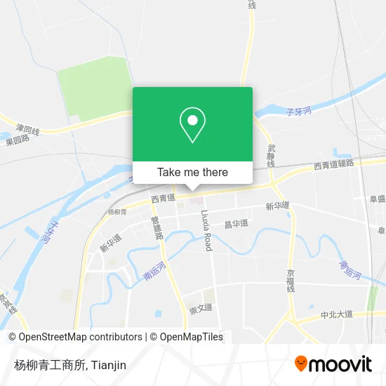 杨柳青工商所 map