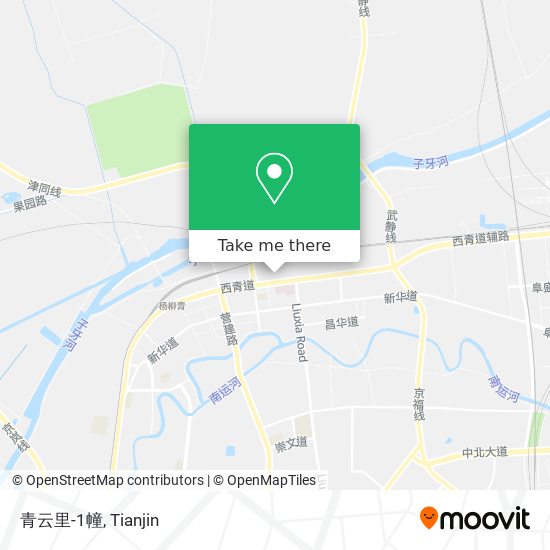 青云里-1幢 map