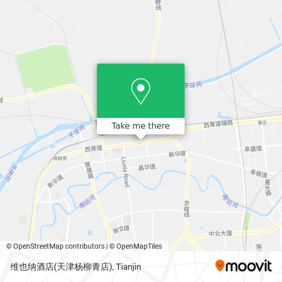 维也纳酒店(天津杨柳青店) map