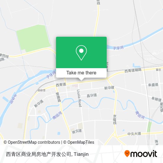 西青区商业局房地产开发公司 map