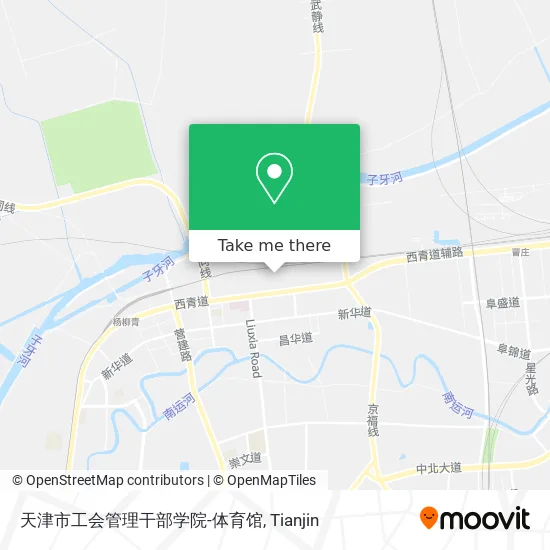 天津市工会管理干部学院-体育馆 map
