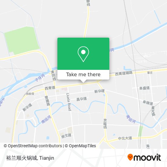 裕兰顺火锅城 map