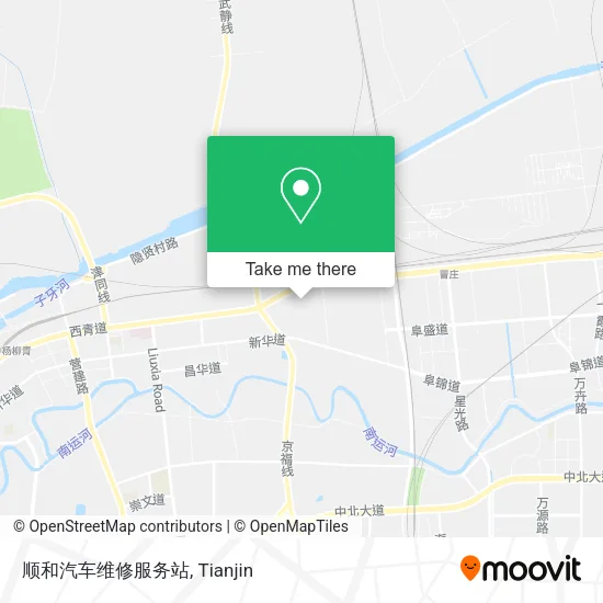 顺和汽车维修服务站 map