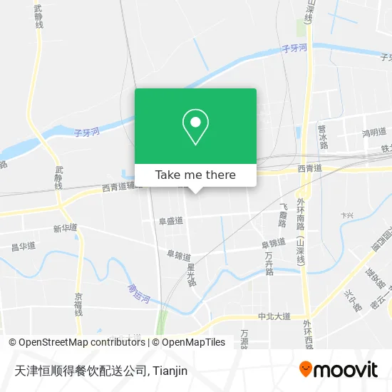 天津恒顺得餐饮配送公司 map