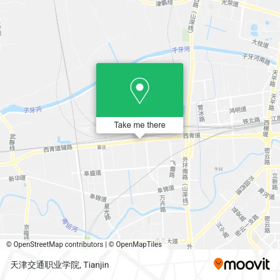 天津交通职业学院 map
