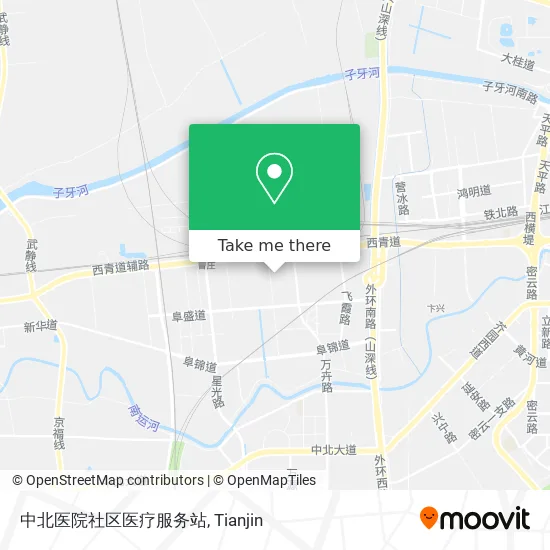 中北医院社区医疗服务站 map