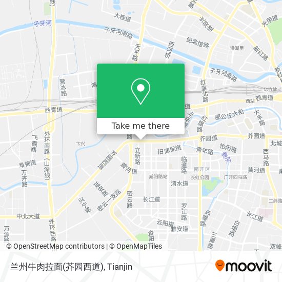 兰州牛肉拉面(芥园西道) map