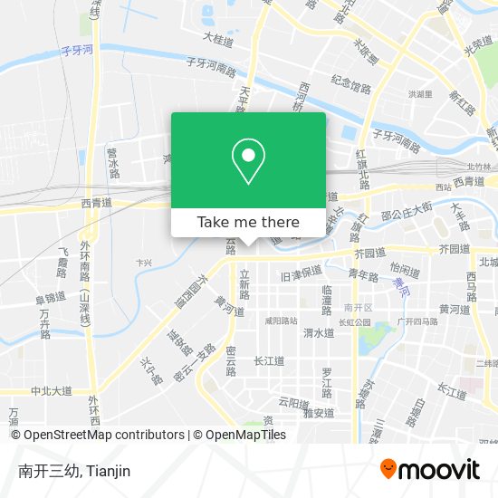 南开三幼 map