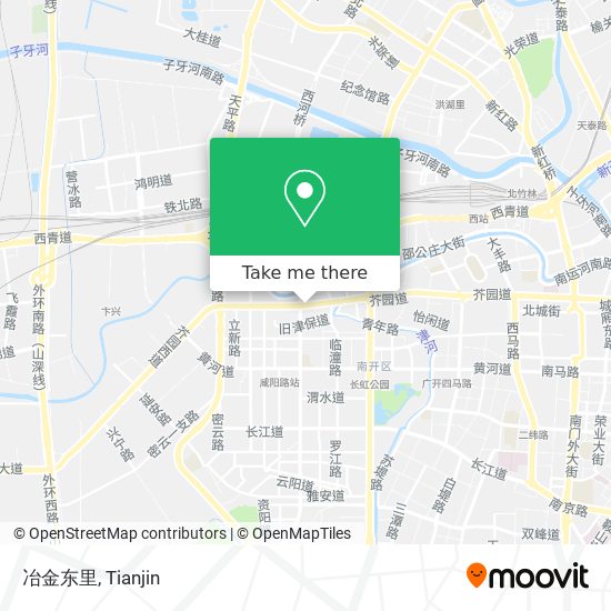 冶金东里 map
