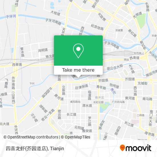 四喜龙虾(芥园道店) map