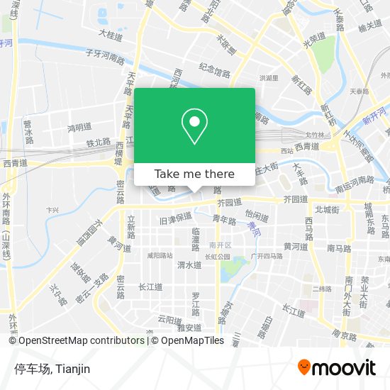 停车场 map