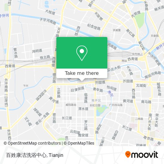 百姓康洁洗浴中心 map