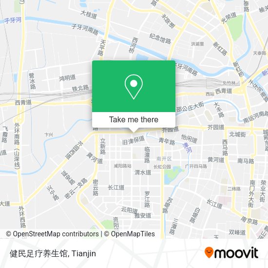 健民足疗养生馆 map
