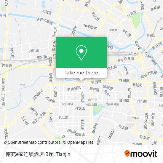 南苑e家连锁酒店-B座 map