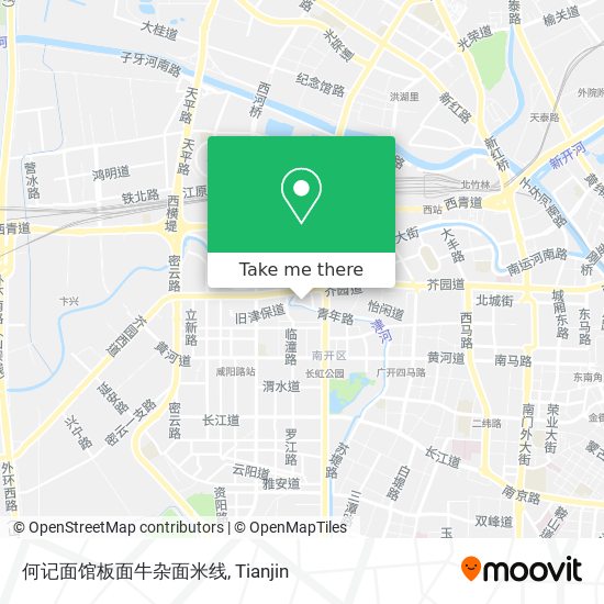何记面馆板面牛杂面米线 map