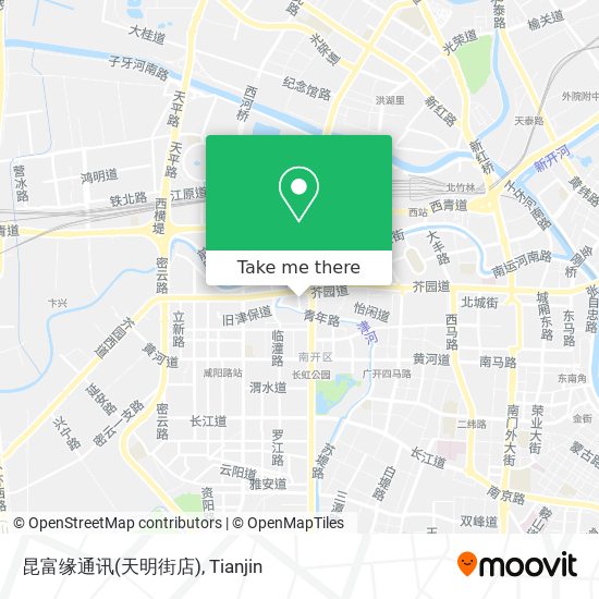 昆富缘通讯(天明街店) map