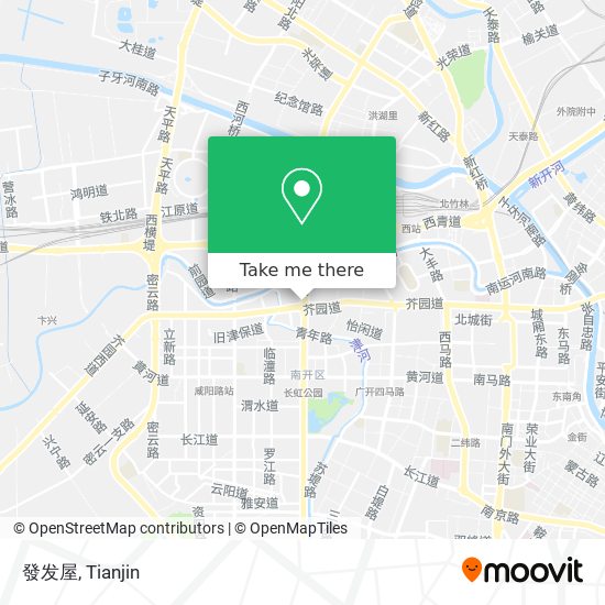 發发屋 map