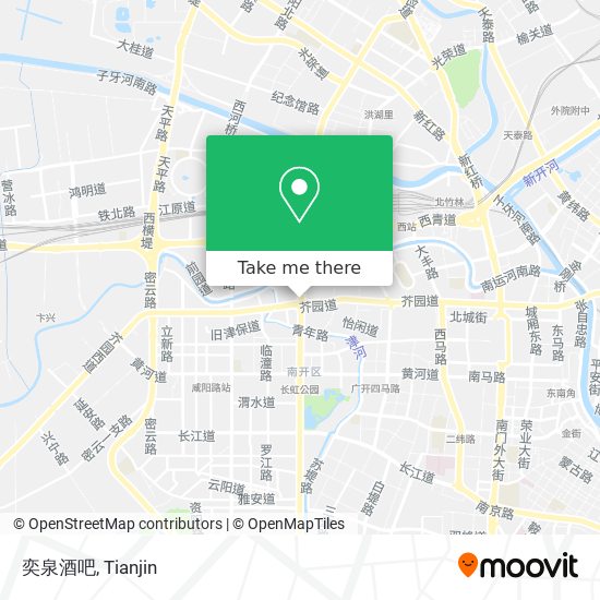 奕泉酒吧 map