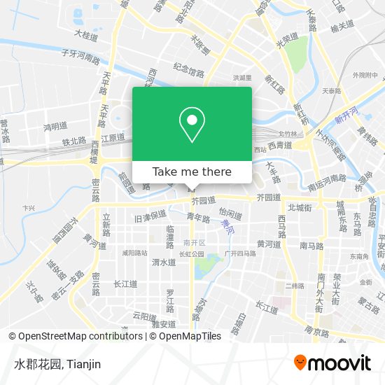 水郡花园 map