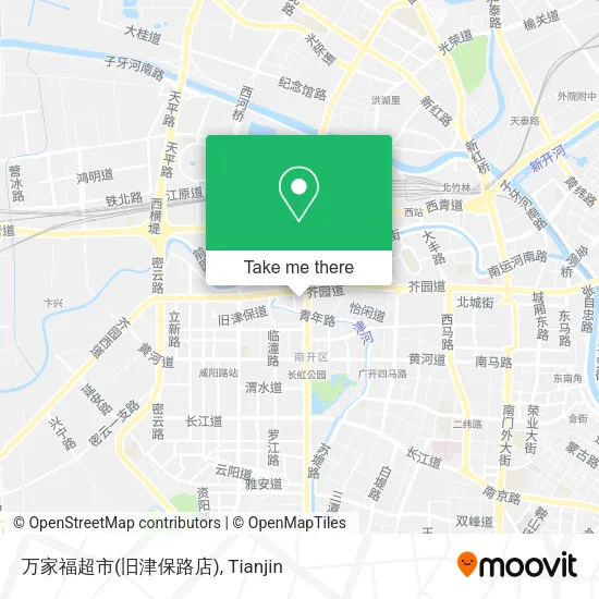 万家福超市(旧津保路店) map