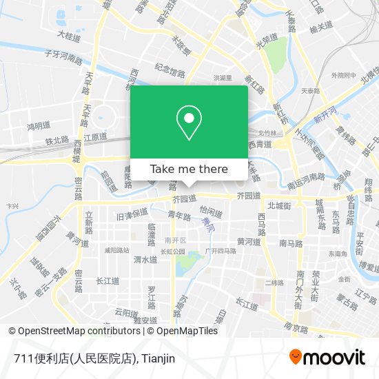 711便利店(人民医院店) map