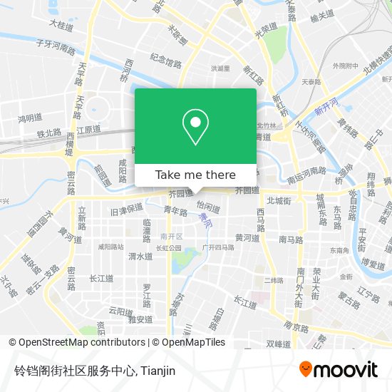 铃铛阁街社区服务中心 map