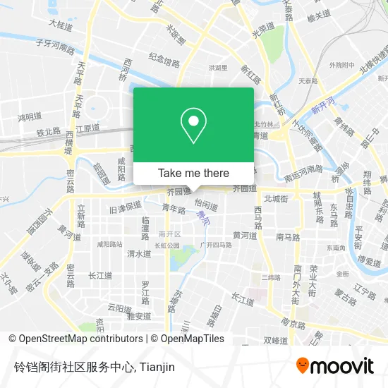 铃铛阁街社区服务中心 map