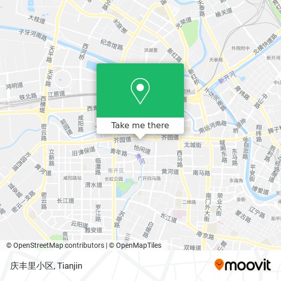 庆丰里小区 map