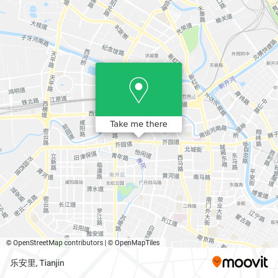 乐安里 map