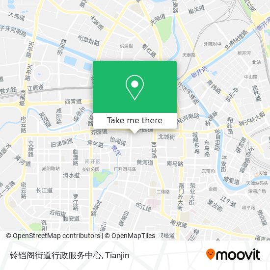 铃铛阁街道行政服务中心 map