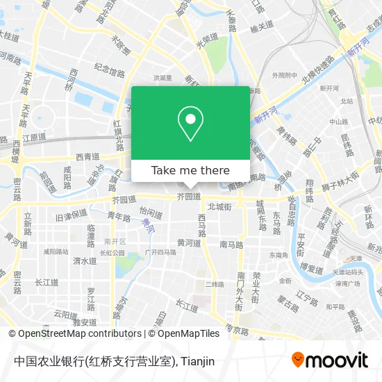 中国农业银行(红桥支行营业室) map