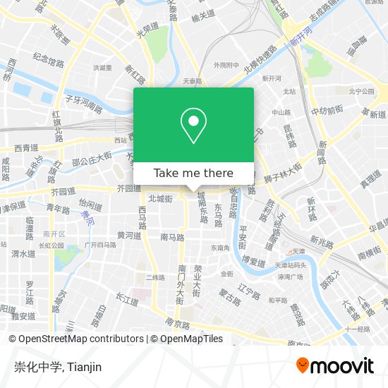 崇化中学 map
