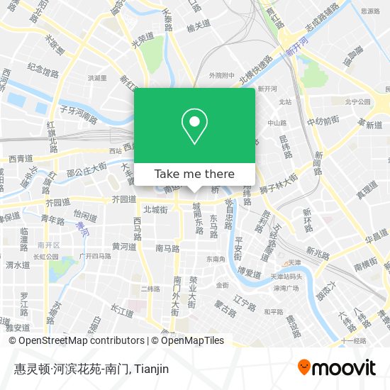 惠灵顿·河滨花苑-南门 map