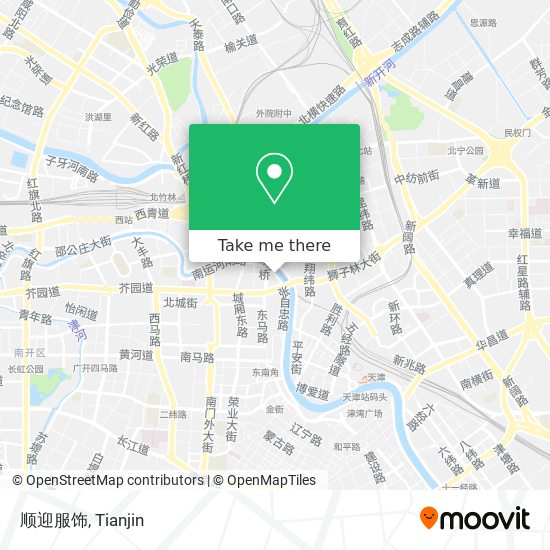 顺迎服饰 map