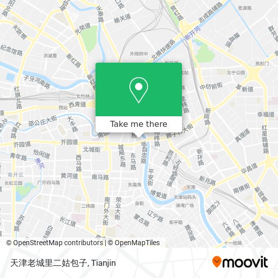 天津老城里二姑包子 map
