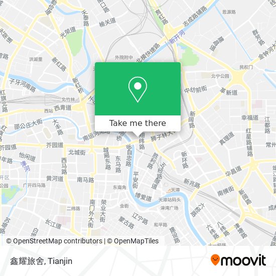 鑫耀旅舍 map