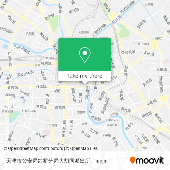 天津市公安局红桥分局大胡同派出所 map