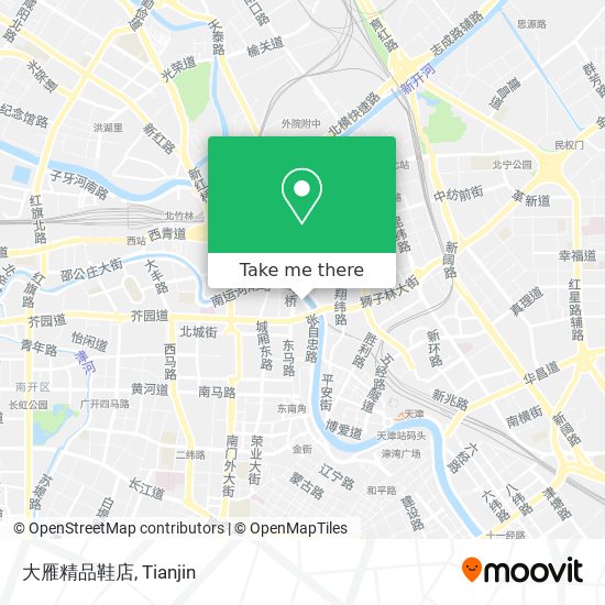 大雁精品鞋店 map