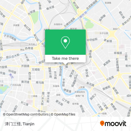 津门三怪 map