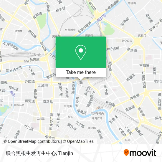 联合黑根生发再生中心 map