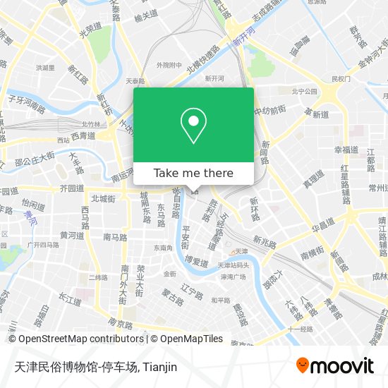 天津民俗博物馆-停车场 map