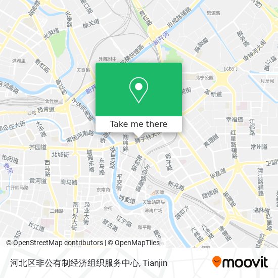 河北区非公有制经济组织服务中心 map